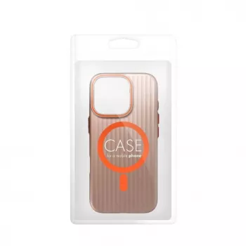 Capa OEM para iPhone 15 Pro Max Simply compatível com MagSafe titânio-deserto