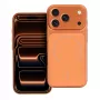 Capa OEM para iPhone 17 AIR Make 17 compatível com MagSafe Laranja