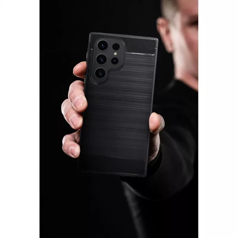 Capa OEM para Samsung Galaxy S25 Ultra carbono preta