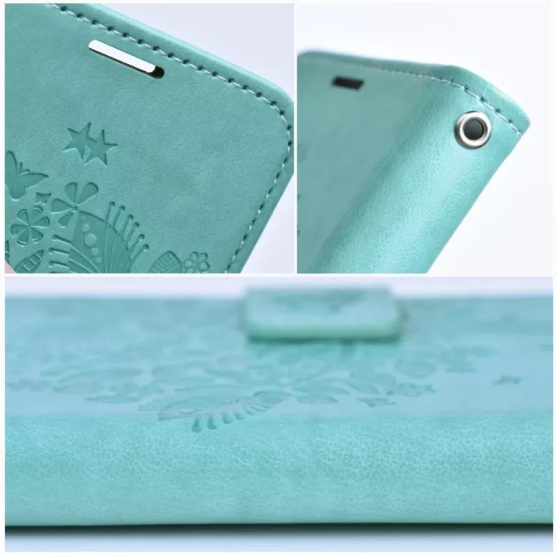 Capa tipo livro OEM para Samsung Galaxy A54 5G Mezzo Book Tree Verde