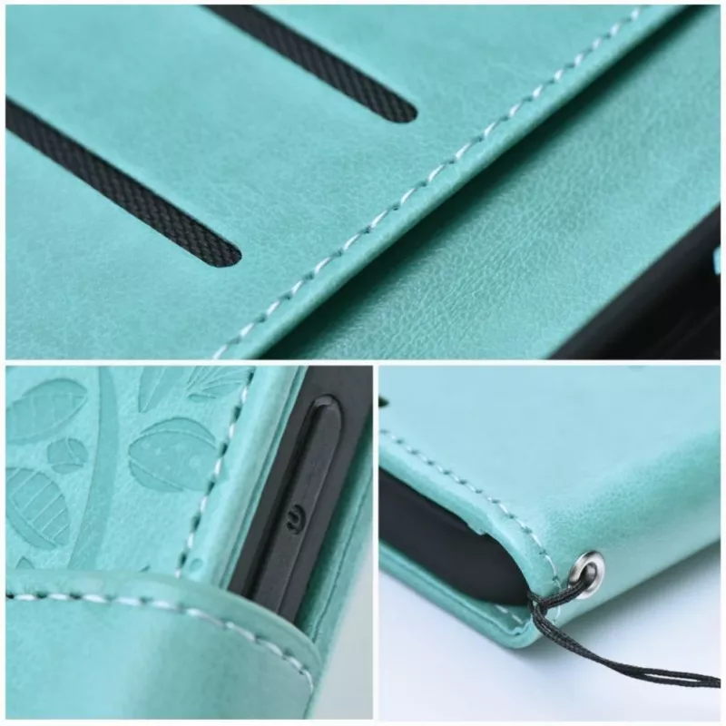 Capa tipo livro OEM para Samsung Galaxy A54 5G Mezzo Book Tree Verde