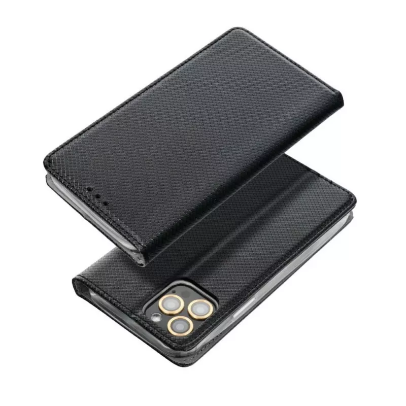 Capa tipo livro OEM Smart Case para Samsung Galaxy Xcover 7 preta