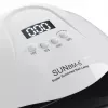 Lâmpada secadora de unhas OEM UV LED 66 lâmpadas 180W SUN X7 MAX branca