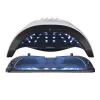 Lâmpada secadora de unhas OEM UV LED 66 lâmpadas 180W SUN X7 MAX branca