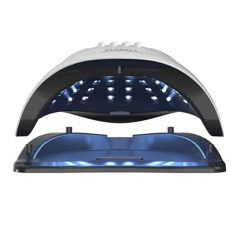 Lâmpada secadora de unhas OEM UV LED 66 lâmpadas 180W SUN X7 MAX branca