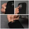 OEM Capa de Silicone 2mm Preta para Apple iPhone 16 Pro Max