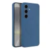 Capa OEM de silicone MagSafe para Samsung Galaxy S24 com proteção da câmara - azul