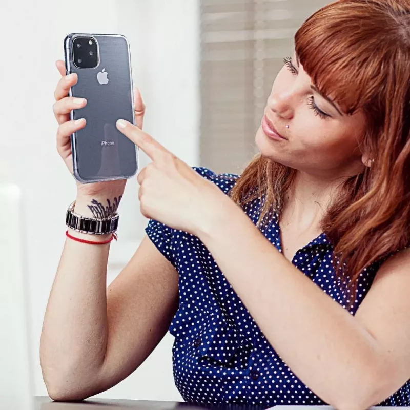 OEM Capa Traseira Ultra Slim 0,5 mm para Xiaomi Redmi 9A / 9AT Transparente