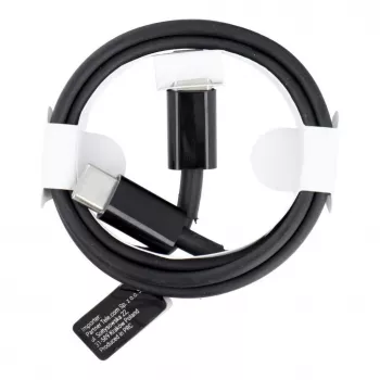 Cabo OEM USB-C para USB-C PD 40W 1m preto