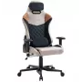 OFFC CHR HAPPYGAME 9301 Cadeira gaming preto/castanho/bege