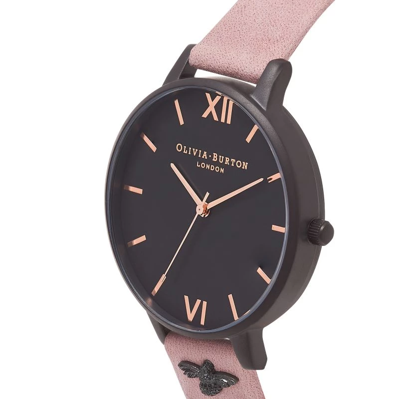 Relógio de mulher Olivia Burton Enchanted Garden OB16ES09 38 mm dourado rosa