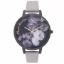 Relógio de mulher Olivia Burton Abstract Floral OB16AD11 - 38mm aço inoxidável rosa-ouro