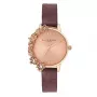 Relógio de mulher Olivia Burton Celestial OB16CB21 - 30 mm malha de aço inoxidável dourado rosa