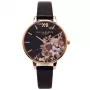 Olivia Burton relógio de senhora Celestial OB16CS01 – 38 mm bracelete de malha milanesa de aço inoxidável ouro rosa
