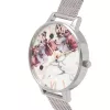 Relógio de mulher OLIVIA BURTON Meant To Bee quartzo OB16MF09 38 mm ouro rosa aço inoxidável malha