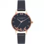 Relógio Olivia Burton mulher OB16CH06 cronógrafo quartzo 30 mm pele cinzenta