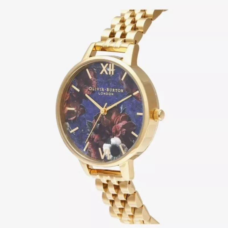 Relógio de mulher Olivia Burton Sparkle Bee ouro rosa OB16SP13
