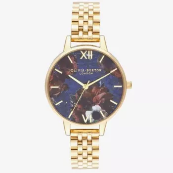 Relógio de mulher Olivia Burton Sparkle Bee ouro rosa OB16SP13