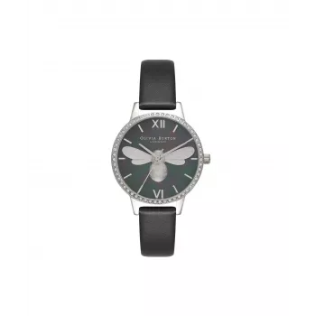 Relógio para mulher OLIVIA BURTON OB16BB13 30 mm mostrador preto bracelete de pele