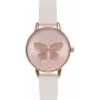 Relógio de mulher OLIVIA BURTON OB16MB16 30 mm ouro rosa aço inoxidável malha