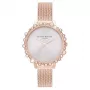 Olivia Burton relógio de mulher OB16US50 30mm ouro rosa aço inoxidável