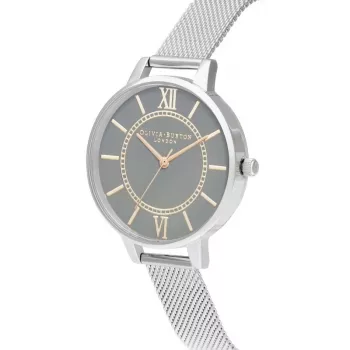 Relógio de mulher OLIVIA BURTON OB16WD86 34mm ouro rosa aço inoxidável mesh