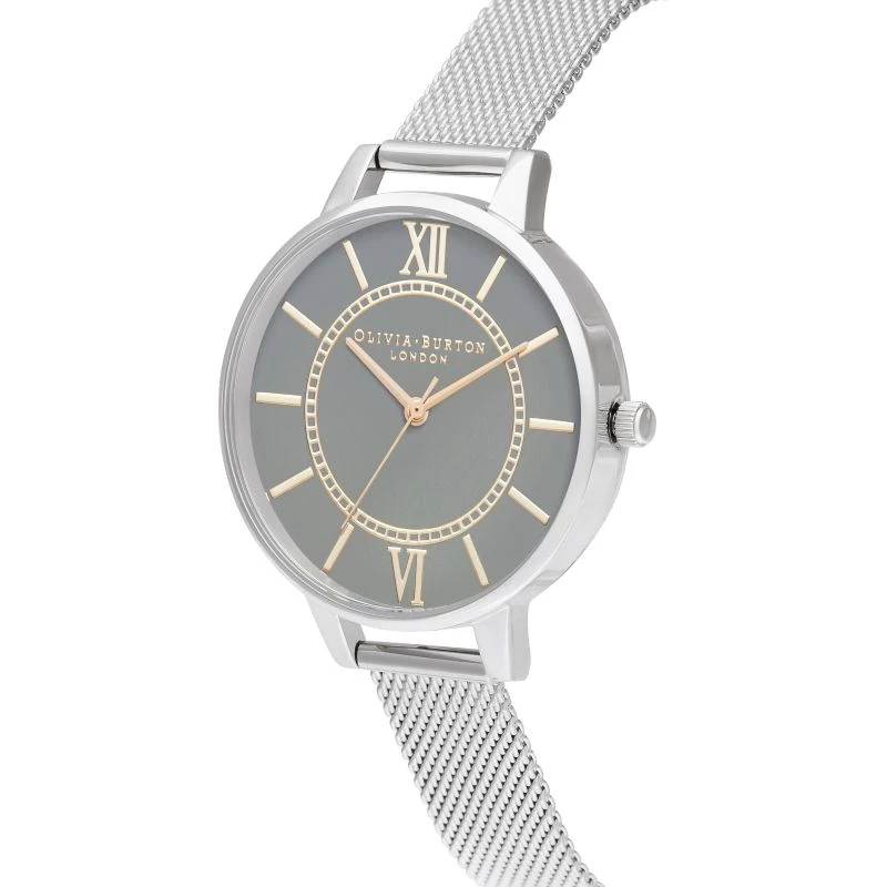 Relógio de mulher OLIVIA BURTON OB16WD86 34mm ouro rosa aço inoxidável mesh