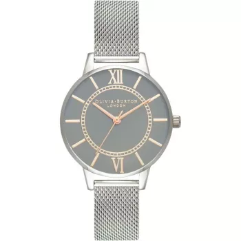 Relógio de mulher OLIVIA BURTON OB16WD86 34mm ouro rosa aço inoxidável mesh