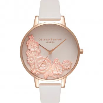 Relógio de mulher Olivia Burton Wonderland ouro rosa OB16FS85