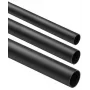 Tubo de instalação rígido liso OLLO preto CRL-20 2m (pack de 25)