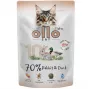 Ollo Cat Pouch N.º 10 coelho e pato 85 g