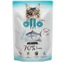 Ollo Alimento húmido para gatos saco n.º 4 com atum, 85 g