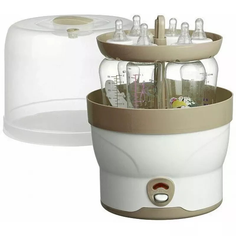 Olympia BS 29 Esterilizador elétrico a vapor para biberões, bege