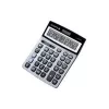OLYMPIA LCD 6016 Calculadora de bolso azul, LCD de 12 dígitos, alimentação dupla (pilha e solar), imposto, margem, total geral, memória 4684