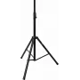 OMNITRONIC LCK-2 Suporte de coluna para altifalantes, ajustável em altura 100-180 cm, carga máx. 30 kg, flange 35 mm, aço, Preto 60004186