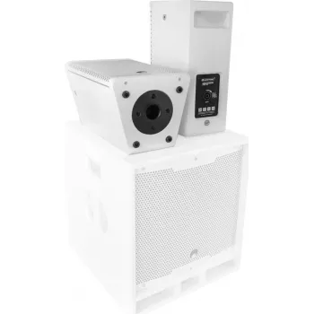 OMNITRONIC MAXX-1206 altifalante top de 2 vias 6,5 polegadas par branco 11039064