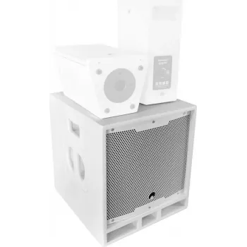 OMNITRONIC MAXX-1206DSP Sistema subwoofer ativo 2.1 12 polegadas branco 11039065