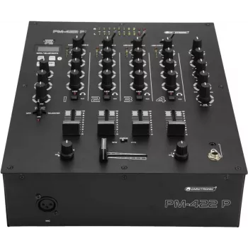 OMNITRONIC PM-422P Misturadora DJ de 4 canais com Bluetooth e leitor USB 10006878