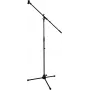 Omnitronic PRO sw suporte de microfone com braço telescópico, preto 60005844