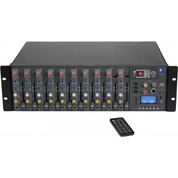 Omnitronic RM-1422FXA misturadora, 20-20000 Hz, preto 10040302