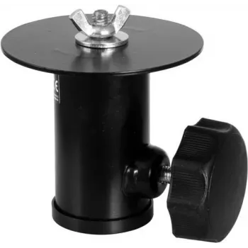 OMNITRONIC SPA-10EU Adaptador de suporte M8 para suporte de 35mm – Aço Preto 60004609