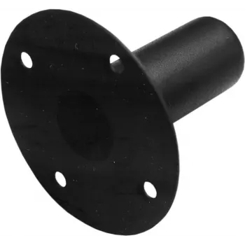 OMNITRONIC Flange de montagem para suporte de coluna 35 mm, aço, preto, embutido (6000450N)