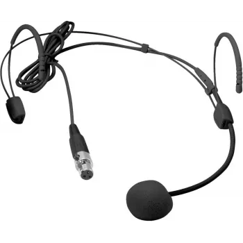 OMNITRONIC UHF-600 Microfone condensador de cabeça, preto 13063610