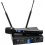 OMNITRONIC UHF-601 sistema de microfone sem fios UHF de canal único 823-832/863-865 MHz 13063600