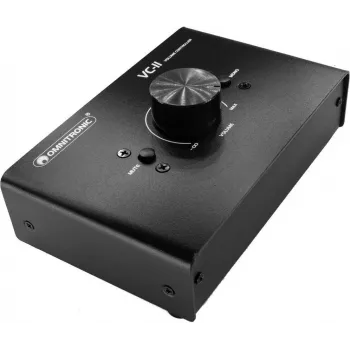 OMNITRONIC VC-11 Controlador de volume passivo, RCA estéreo, preto 10355796