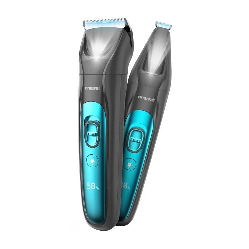 Oneisall kit de máquina de tosquiar para animais 4 em 1 FC10