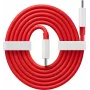 Cabo OnePlus Warp Charge Type-C para Type-C 150cm vermelho (5481100048)
