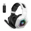 ONIKUMA B100 headset gaming com fios com microfone, branco