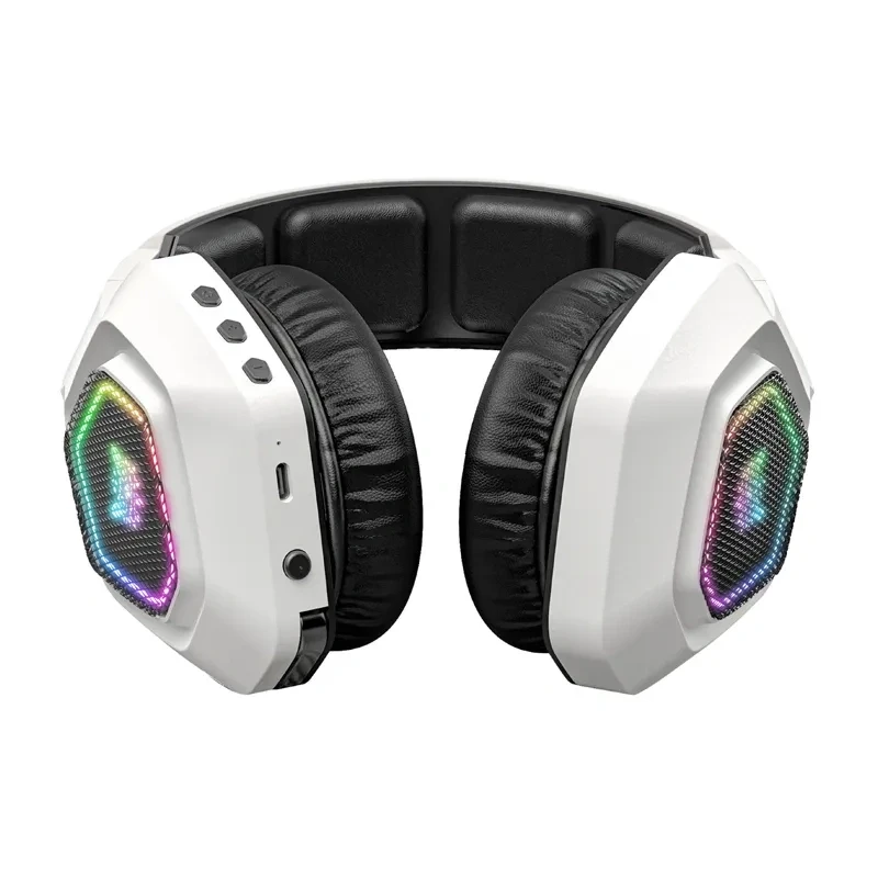 ONIKUMA B100 headset gaming com fios com microfone, branco