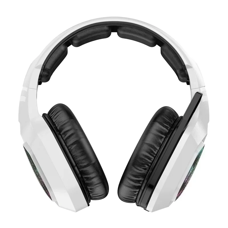 ONIKUMA B100 headset gaming com fios com microfone, branco